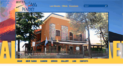 Desktop Screenshot of hotelallependici.com